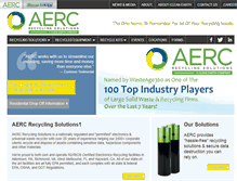 Tablet Screenshot of aerc.com